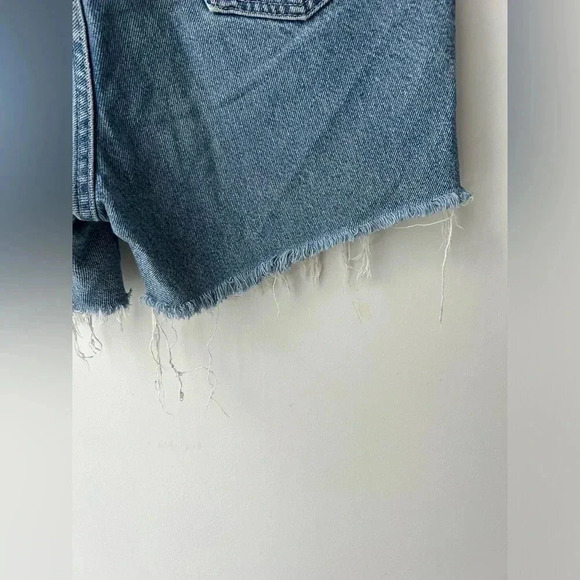 Vintage high waist relaxed fit denim short - Picture 9 of 9